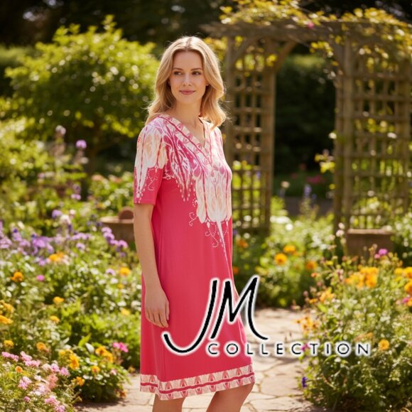 JM Collection | Dresses | Nwt Jm Collection Womens S Medallion Marvel ...